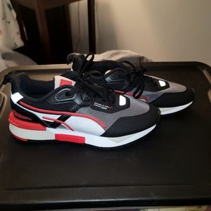 Puma Mirage Tech Low Mens Running Shoe Black High Risk